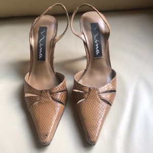 Nina slingback pumps